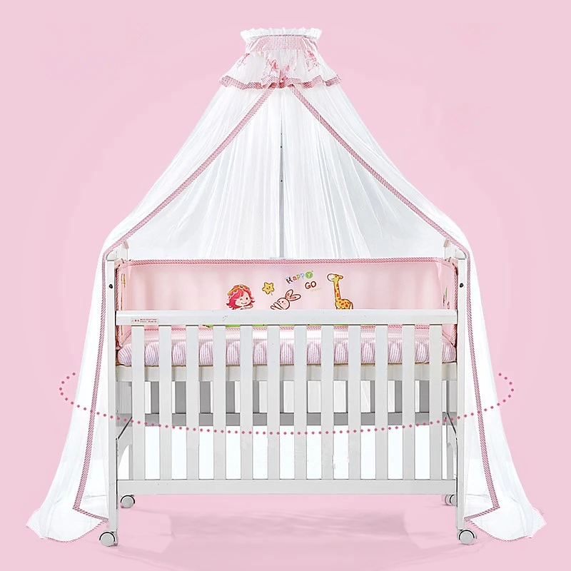 round baby cribs with canopy