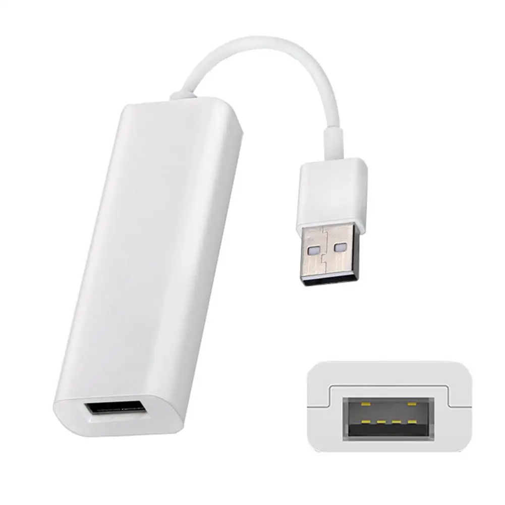 BEESCLOVER Автомобиль Android навигация USB Авто Голосовое взаимное управление USB ключ для Apple Phone CarPlay Система Android r30 - Название цвета: white