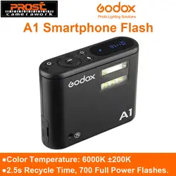 Godox A1 Смартфон Флэш-Системы 2.4 г Беспроводной flash триггер постоянный свет с Батарея для iphone 6S 7 плюс