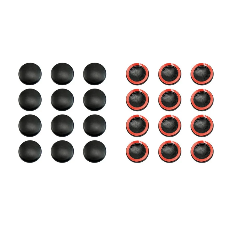 

12Pcs/Set Universal Car Door Lock Screw Protector Sticker Cover Waterproof Anti-Rust Trim Screws Covers Interior Car Accessories