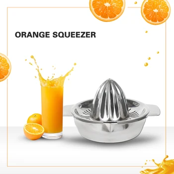 

Manual Juicer Portable Blender Mini Stainless Steel Bottle Lemon Orange Juice Household Squeezer Kitchen Food Processor