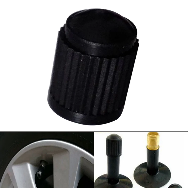 10 100PCS Tubeless Tyre Stem Tire Air Valve Caps Car Tire Valve Plastic