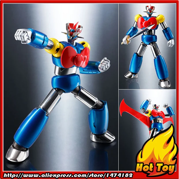 

100% Original BANDAI Tamashii Nations Chogokin Action Figure - Mazinger Z (Hello Kitty Color) from "Mazinger Z
