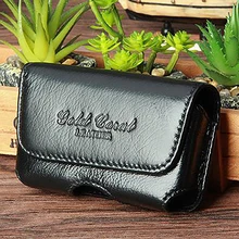 Высокое качество из натуральной кожи, в стиле «Хип бум талии поясная сумка кошелек для сигарет Повседневное Для мужчин сотовый мобильный чехол для телефона кожного покрова ремень пакет