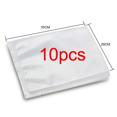 10pcs 28cm X 35cm Кухонная вакуумная упаковочная машина для вакуумной упаковки 17x25 см 28x35 см вакуумная упаковочная машина для упаковки пищевых продуктов - Цвет: 10pcs 28cm X 35cm