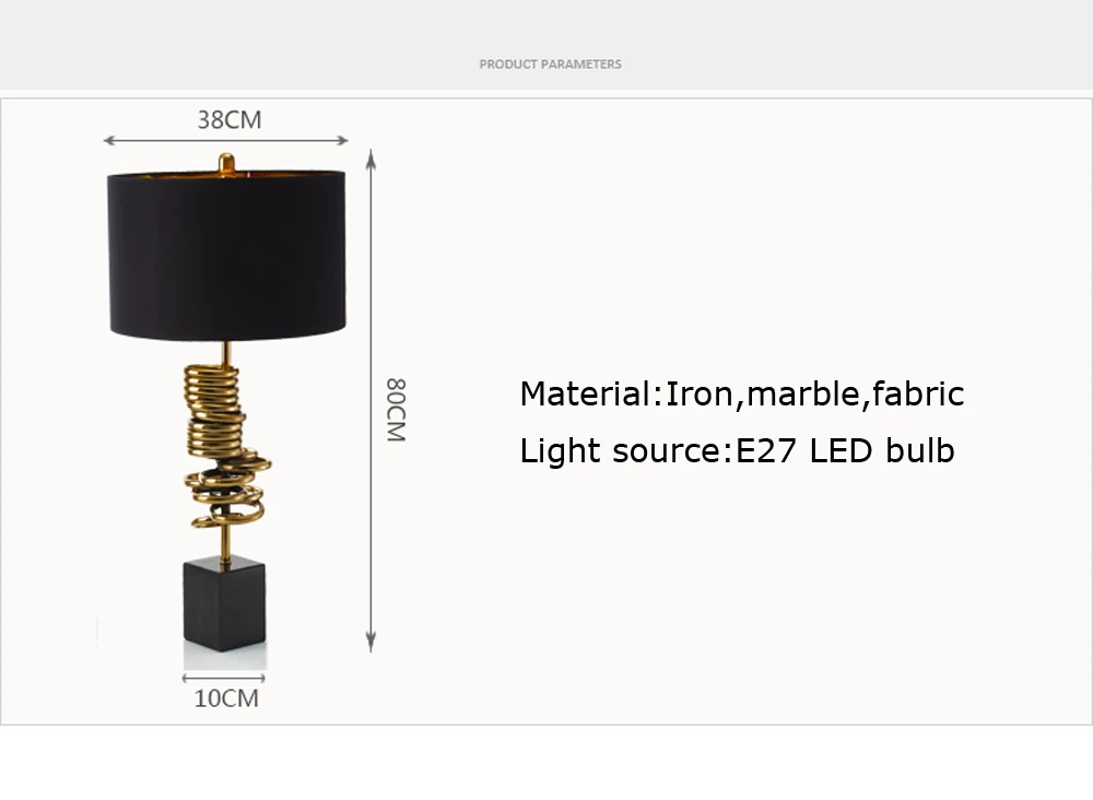 led e27 Постмодерн Железные Мрамор Тканьевые Светодиодные Лампы.Светодиодные Светильники.Светильник Настольный Светилиник. Лампы Настольные Лампы.Настольные Светильники.Лампа Настольная Лампа.Для Обучения и Спальни