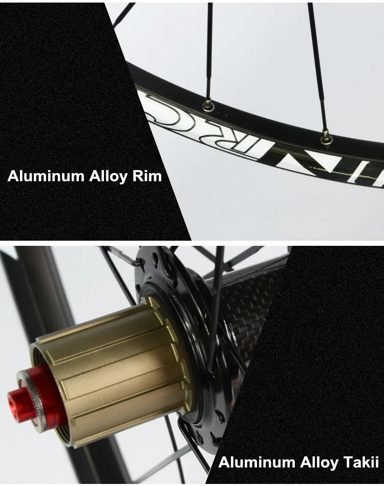 Sale MTB Carbon Fiber hub wheelset 26/27.5inch bicycle wheels front 2 rear 5 sealed bearings Aluminum alloy rim mountain bike wheels 3