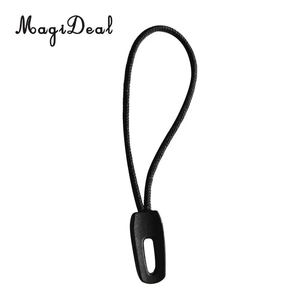 MagiDeal 10pcs Nylon Cord Zipper Pulls Zipper Extension Zip Fixer for Backpack Jacket