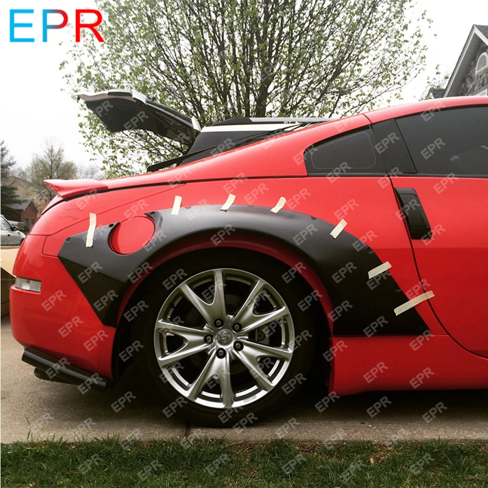 Переднее крыло из стекловолокна для Nissan 350Z комплект широкого кузова Стайлинг
