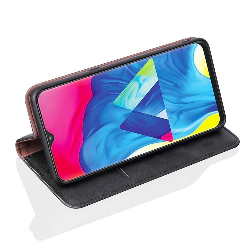 Кожаный бумажник для samsung Galaxy M10, чехол для samsung M10, чехол для Etui samsung M10 M 10, чехол-кошелек, держатель для карт, книга