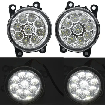 

High Brightness 12V 90mm Fog Lights Car Daytime Running Light DRL For Mitsubishi Grandis NA_W MPV 2004-2011 Halogen Fog Lamps