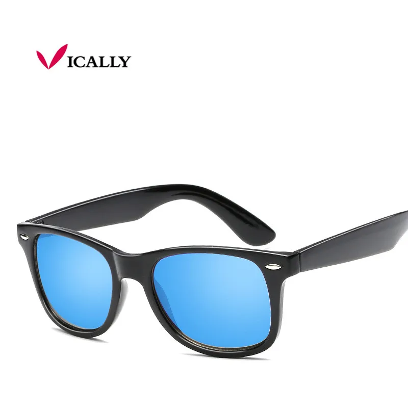 Fashion Square Sunglasses Men Polarized Sunglasses Driving Mirrors