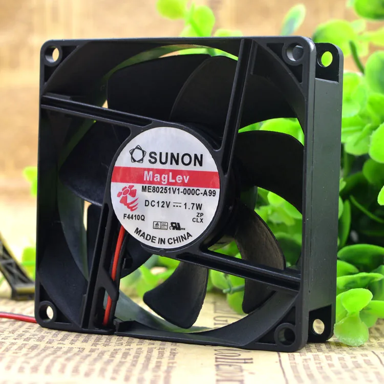 SUNON 12V 1,7 W 8 см 8025 ME80251V1-000C-A99 бесшумный охлаждающий вентилятор