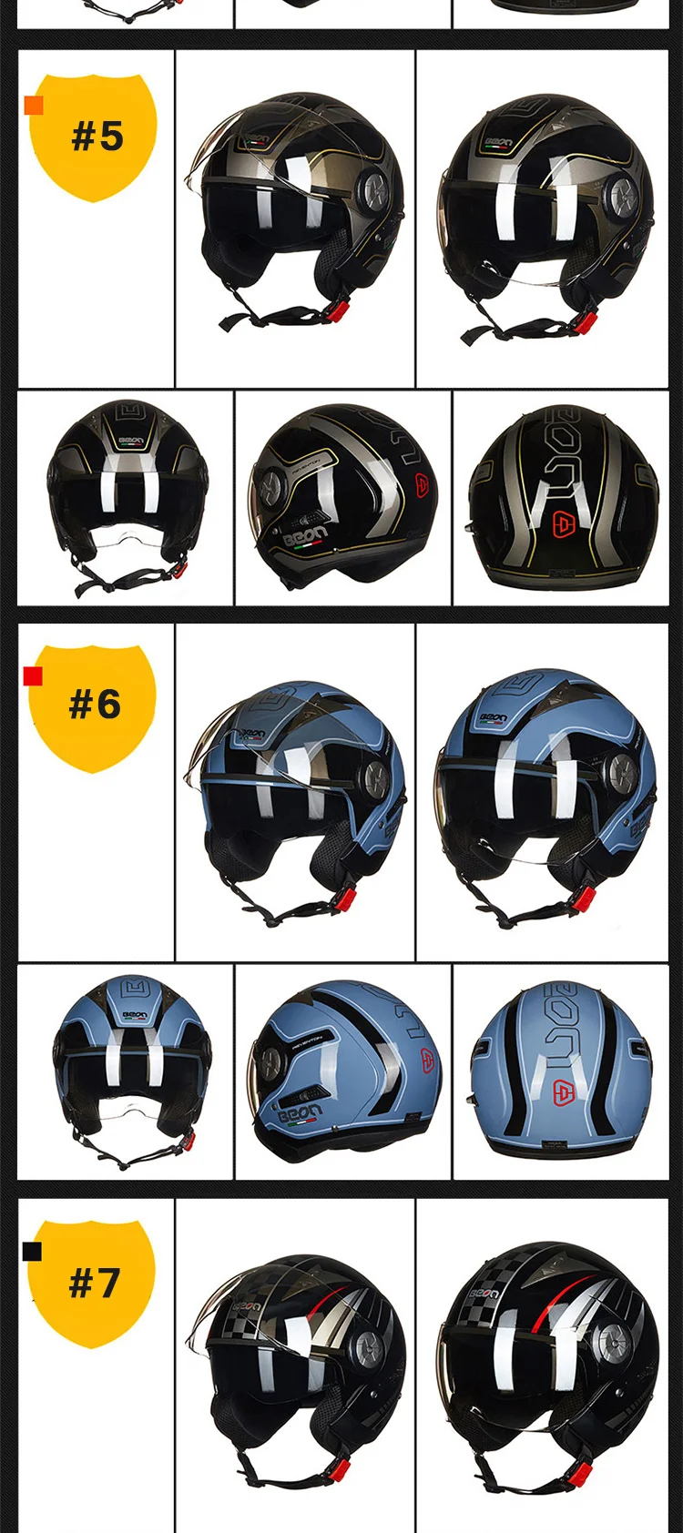 BEON модный moto rcycle шлем Ретро шлем двойной объектив шлем falf шлем moto casco B-216 из АБС и поликарбоната