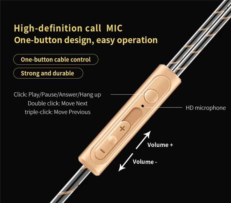 QKZ CK8 наушники-вкладыши супер бас наушники с микрофоном Hifi гарнитуры для samsung iPhone Xiaomi huawei ipd с микрофоном наушники