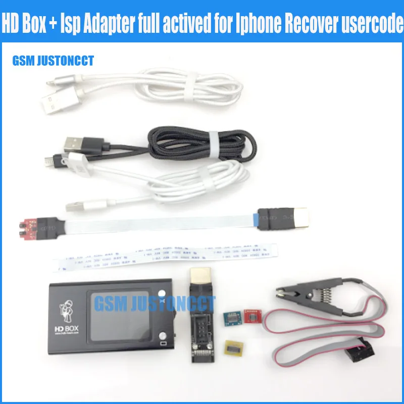 Ip box HD Box с адаптером Isp полная активация для Iphone восстановление usercode