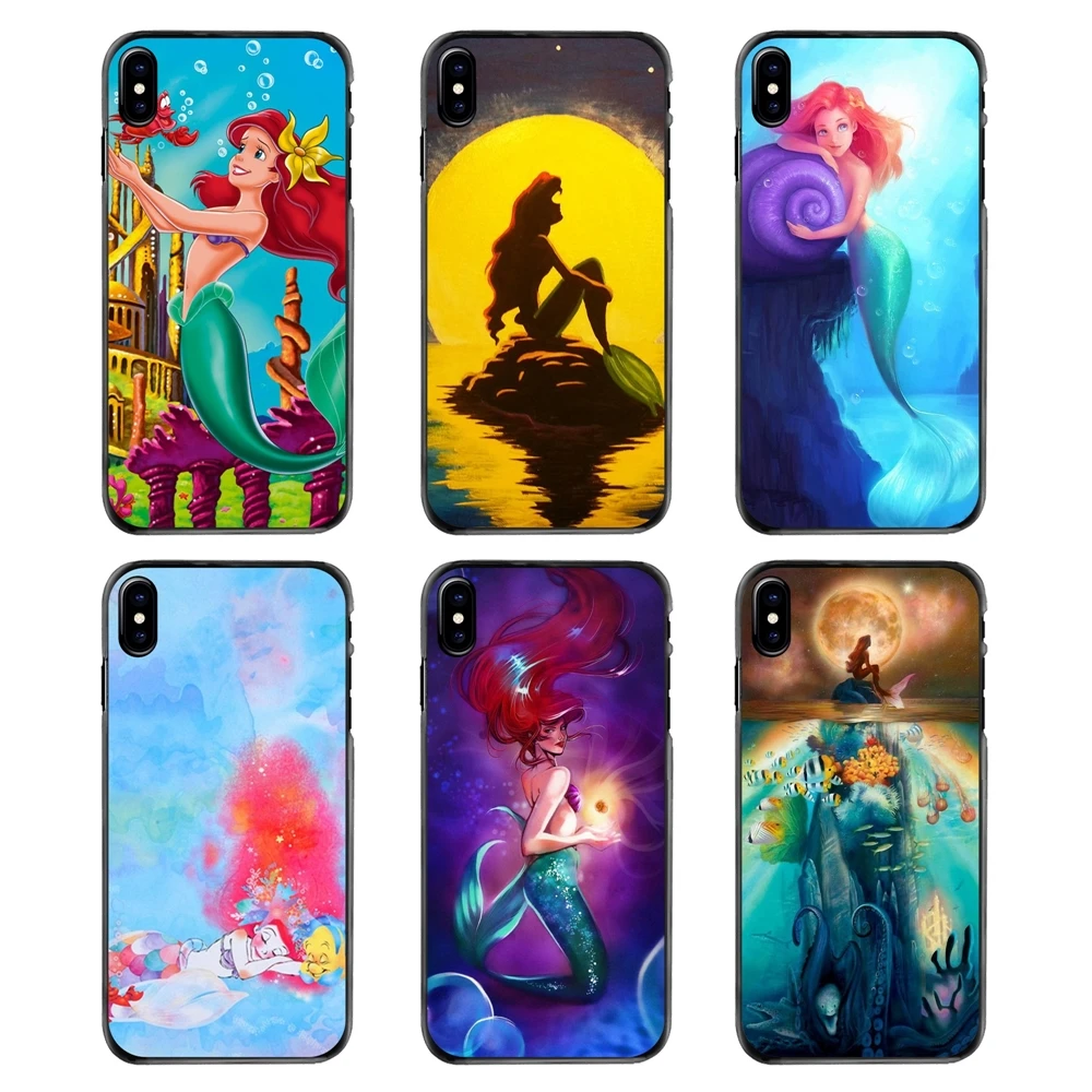 Чехлы для LG G6 L90 V20 Nexus 5X6 P K10 Moto E E2 E3 G G2 G3 G4 G5 PLUS X2 Play Cartoon Animal The Little Mermaid Princess Art |