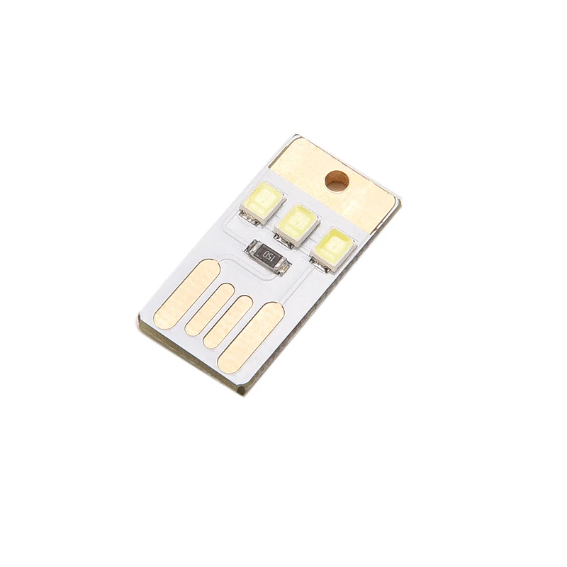 1 шт. мини Usb 2835 3 светодиодные лампы компьютерная клавиатура Панель для