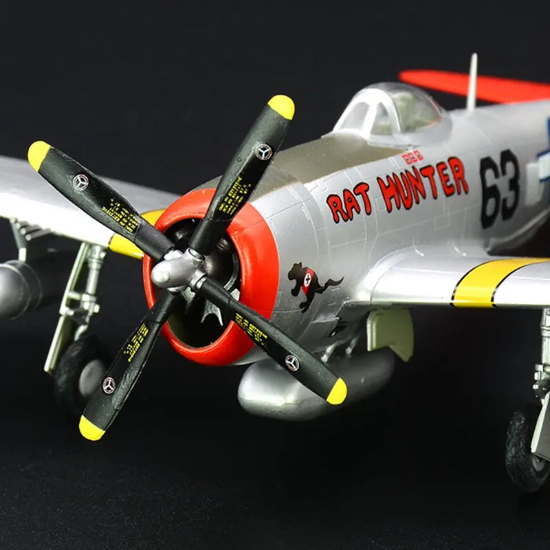 Предварительно построенный 1/72 Республика P-47D P-47 Thunderbolt истребитель USAAF Второй мировой войны самолет хобби Коллекционная готовая пластиковая модель самолета