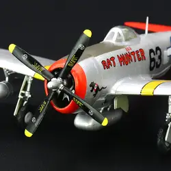 Предварительно построенный 1/72 P-47D P-47 боец Thunderbolt USAAF Второй мировой войны хобби Коллекционная готовая пластиковая модель самолета