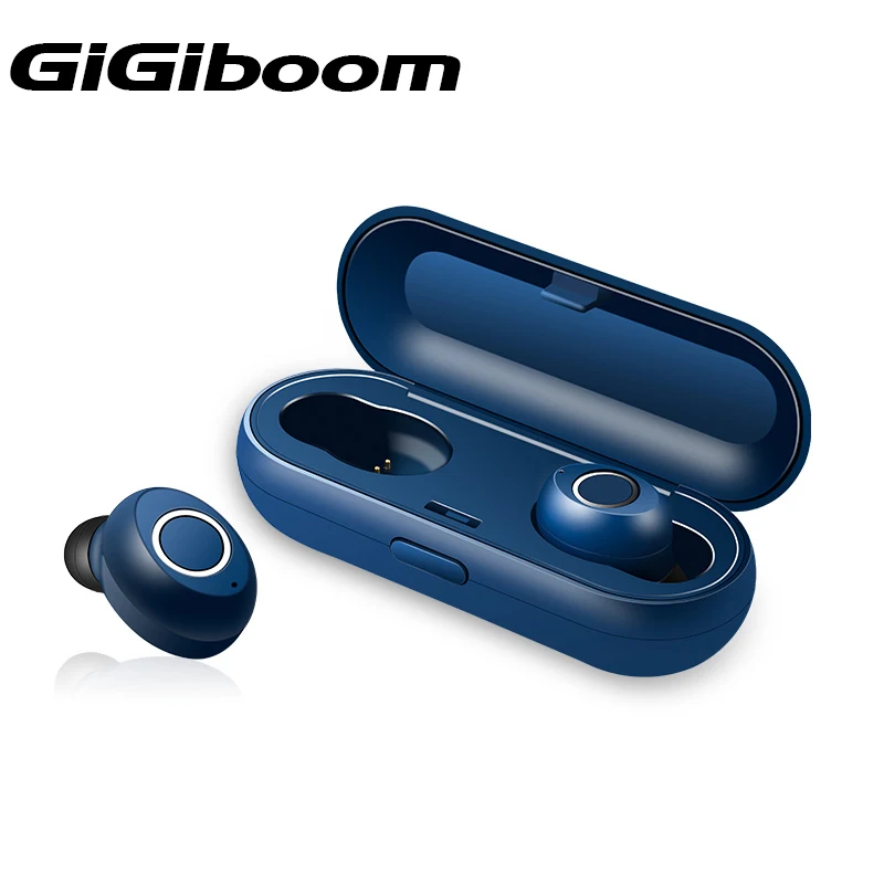 

IPX5 Waterproof Bluetooth 5.0 Earphone Mini Bluetooth Headset TWS Wireless Stereo Earbuds with Charging box Automatically Pair