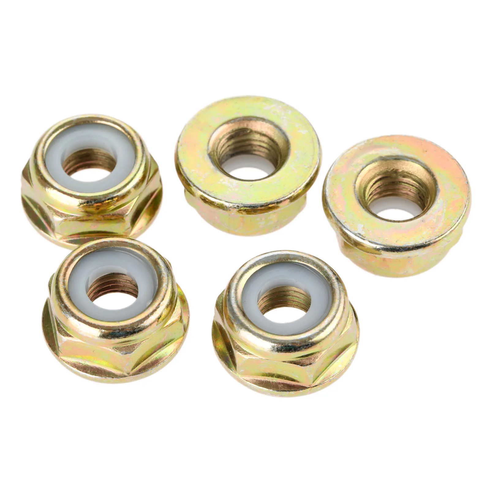 

5Pcs Garden Tool Parts String Trimmer Parts Brush Cutter Gear Head Case Nut M10*1.25 Blade Nuts Gear Head For Brush Cutters