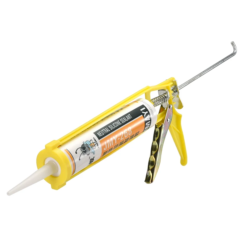 1PC Glass Glue Gun Casing Caulking Gun Hand Tool Plastic Glue Gun Used