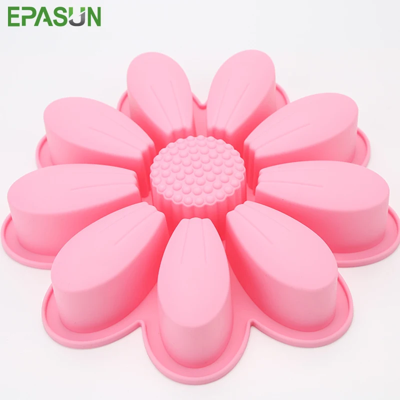 EPASUN Flower Shape Silicone Cake Decorating Mold Baking Bakeware Cake