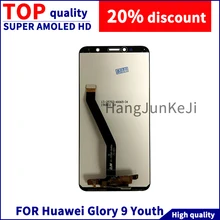LCD For Huawei honour 9 Youth LCD Display Touch Screen Digitizer Assembly 100% Test with Free Tools Mobile Phone Screen LCD For Huawei honour 9 Youth LCD Display Touch Screen Digitizer Assembly 100% Test with Free Tools Mobile Phone Screen