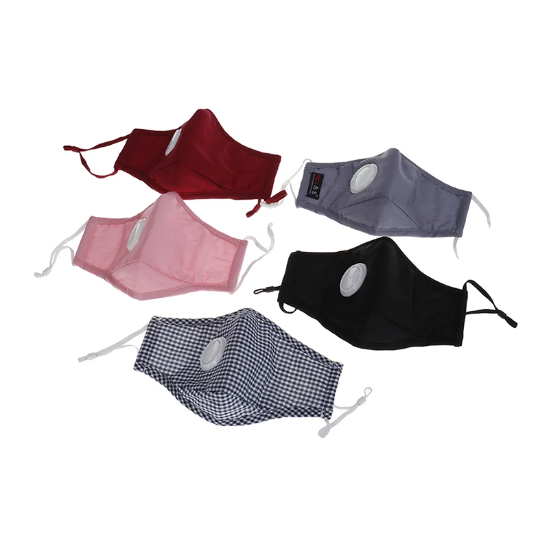 Washable Anti Pollution Mask PM2.5 Filter Dust Respirator Masks Anti Haze Cotton Mouth Muffle For Cycling Mask Reusable