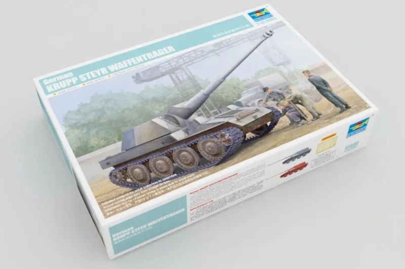 Трубач 01598 1/35 Пособия по немецкому языку Крупп STEYR WAFFENTRAGER