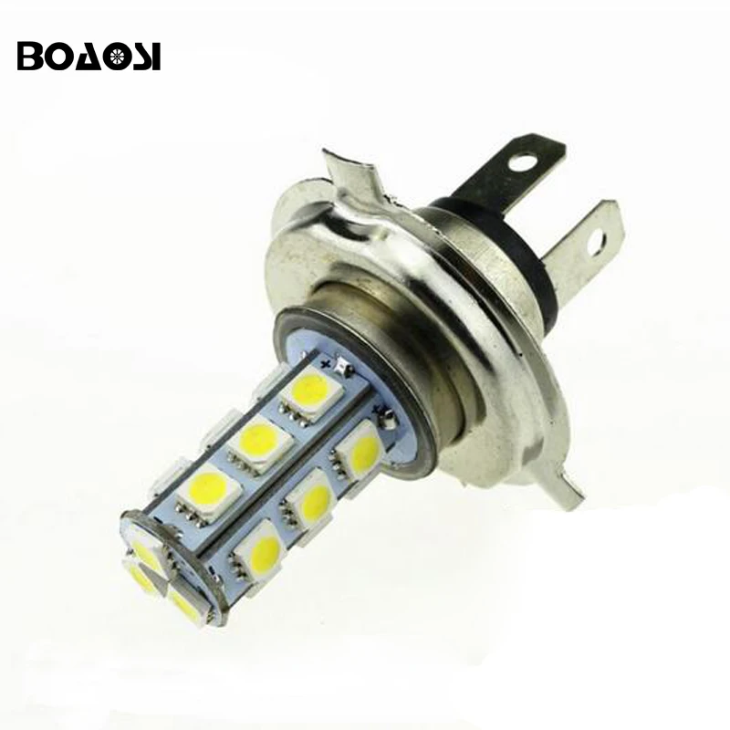 

4pcs H1 H4 H7 5050 LED Light 18SMD Sharp Chip High Power Headlight Fog/Driving DRL Daytime Running Light Lamp Bulbs DC12V White