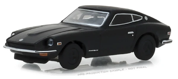 GL 1: 64 1971 Datsun 240Z черный бандит сплав модель автомобиля литье под давлением металлические игрушки подарок на день рождения для детей мальчиков