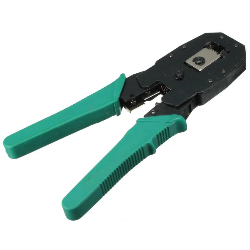 Professional Network Cable Tester Lan rj45 rj11 with Wire Cable Crimper Crimp PC Network Hand Tools Herramientas