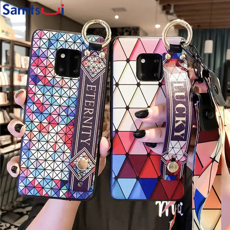 

Wristband Lanyard Soft TPU Case For Huawei P30 P30Pro P30Lite Nova4 4e 3 3i 3e Mate20 20Pro Honor 20 20Pro V20 Cover Coque Capa