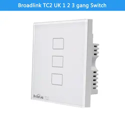 Broadlink TC2 Великобритания Стандартный 1 2 3 gang дистанционный свет лампы для мотоциклов стены RF433 беспроводной переключатель умный дом