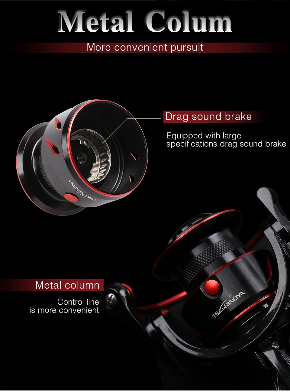 TAURINOYA WHIRLWING 800 1000 2000 3000 4000 5000 8+ 1 подшипниковый механизм соотношение 5,2: 1 Макс Перетащите 4-11 кг круглая Катушка для соленой воды