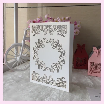 

12pcs Shining Pearl Paper Craft Decoration Elegant Wedding Invitation Card Greeting Business Card Event Party Supplies