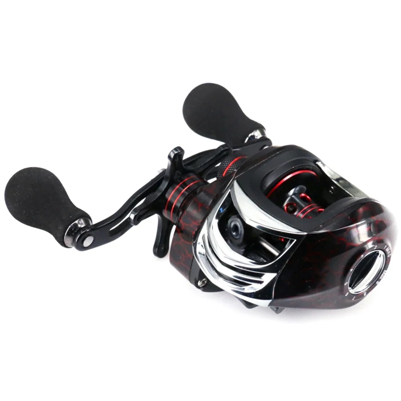 “ Linha de Pesca 2 Cor Isca Baitcast Esquerda/direita