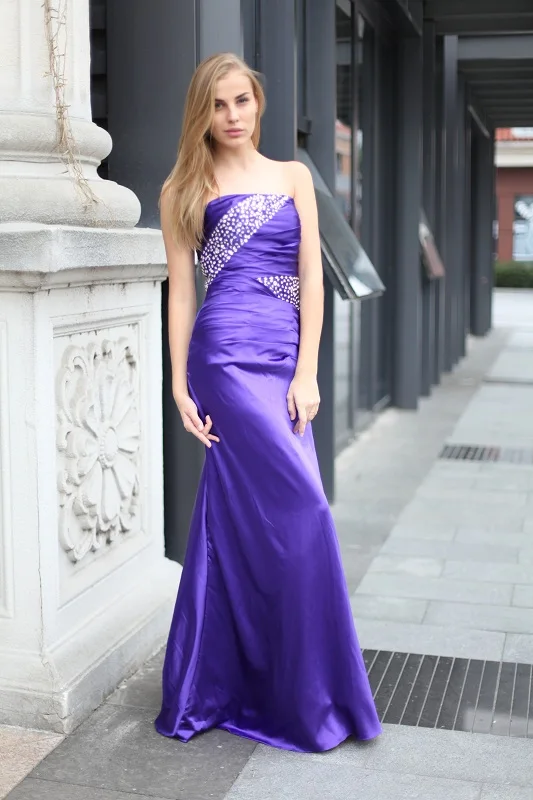Vestidos de baile de sereia, com miçangas