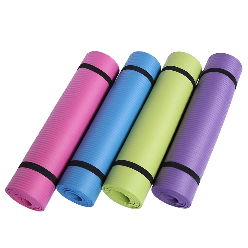 Buy 10mm Rubber Anti slip Exercise Mat Fitness Mat