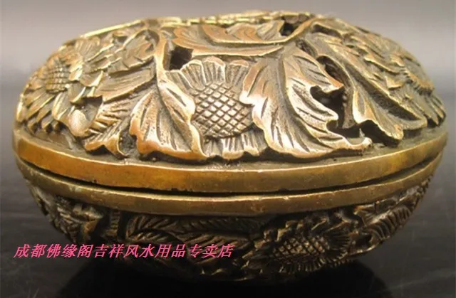 

crafts incense copper Bronze art Incense burner burner plate sandalwood furnace stove coil burner burner