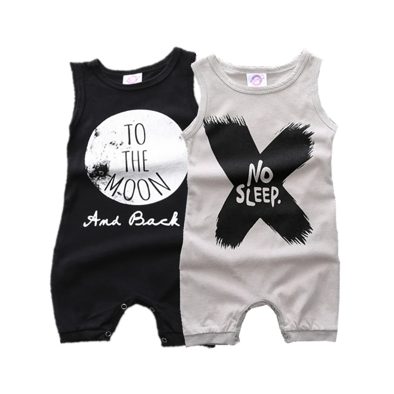 Baby Boy Rompers Summer Baby Jumpsuits Cotton Baby Boy Clothes