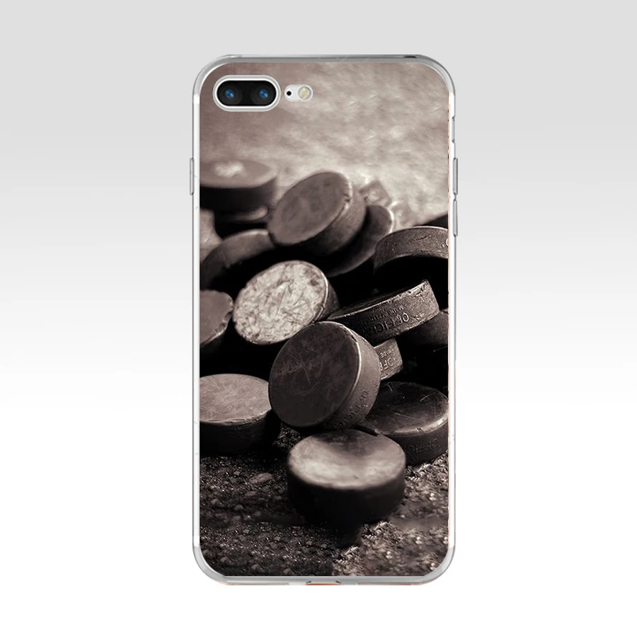 160WE I love ICE Hockey Мягкий ТПУ силиконовый чехол для Apple iPhone 6 6s 7 8 plus чехол - Цвет: 14