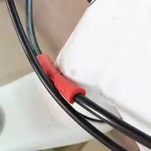 4 шт./лот велосипедная Тормозная проволока защитный рукав резиновая труба сдвиг Тормозная Линия крышка велосипедная проволока заглушка Защитная крышка кабеля