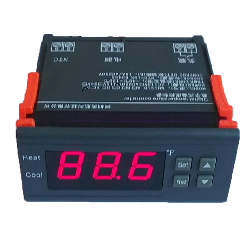 10A 110V Digital Temperature Controller Thermocouple thermal regulator