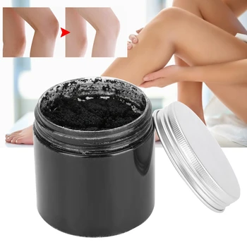 

New Activated Carbon Body Exfoliating Scrub Massage Cream Dead Skin Calluses Remover