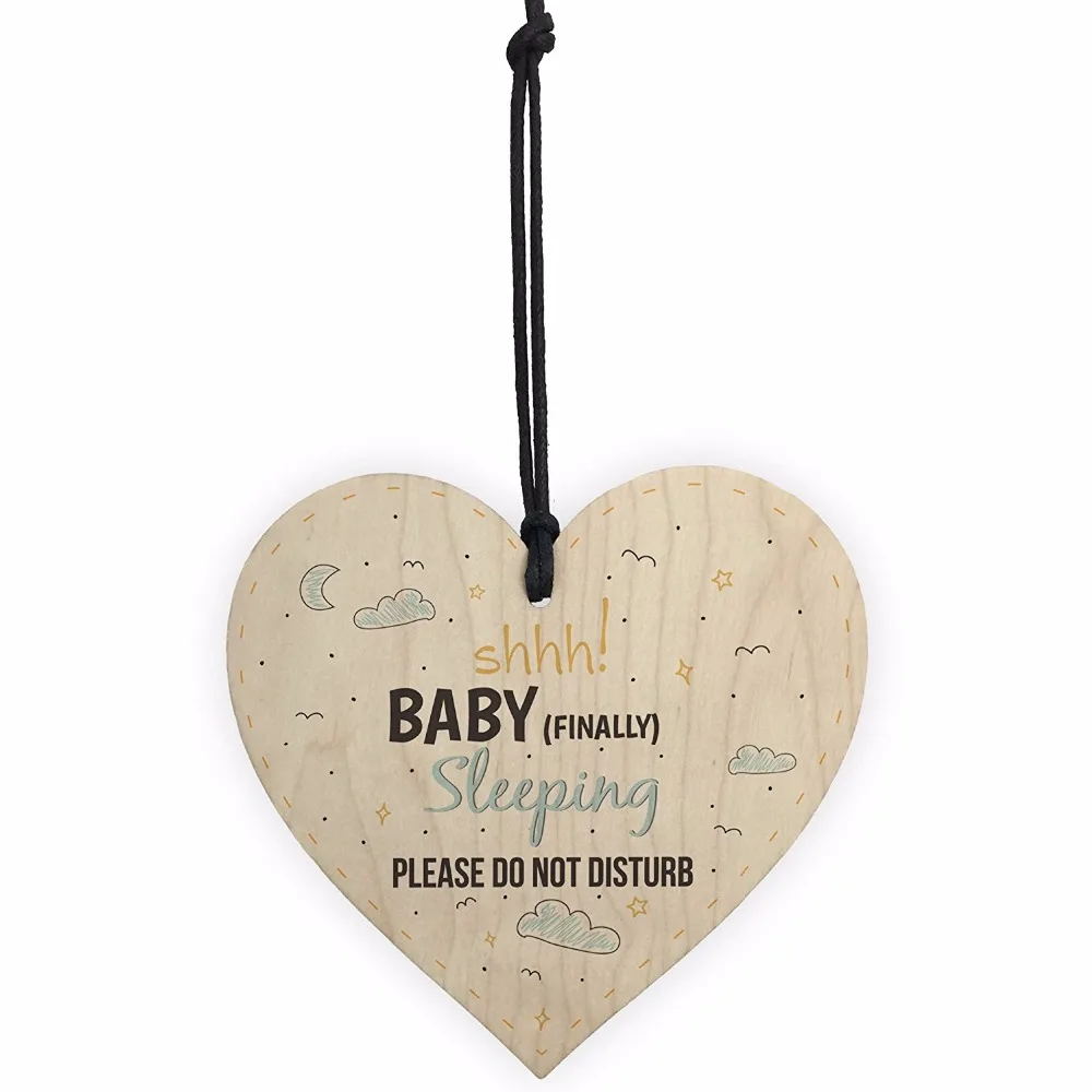 1-Meijiafei-Baby-Sleeping-Hanging-Heart-Baby-Son-Daughter-Bedroom-Plaque-Do-Not-Disturb-Door-Sign-New