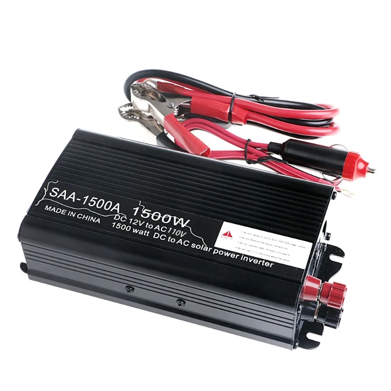 

Solar Power Inverter 12V DC To 110V AC Modified Sine Wave Converter