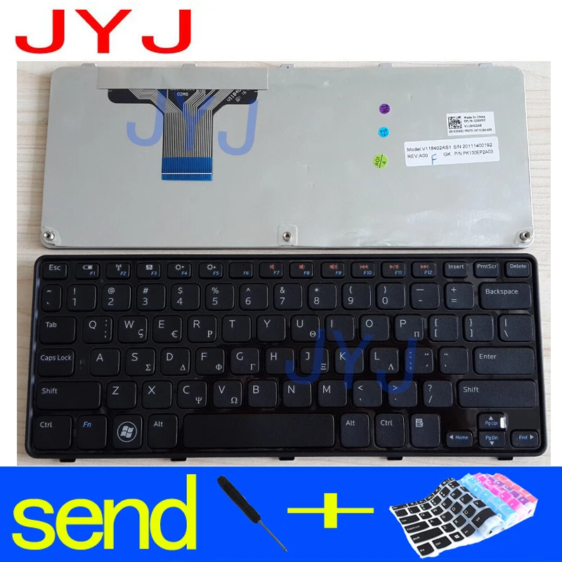 

New laptop Keyboard for Dell Inspiron MINI DUO 1090 1019 Send a transparent protective film